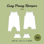 Easy Peasy Romper - Sewing Pattern PDF