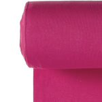 Rundstrikket Ribb 2x2 - Fuksia