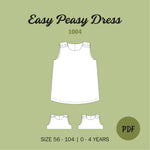 Easy Peasy Dress - Sewing Pattern PDF