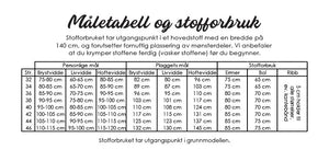 Harmoni Raglangenser Dame - Symønster PDF