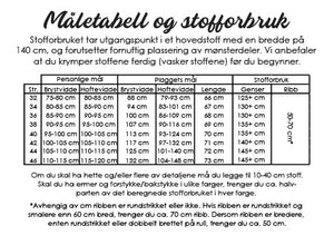 Mixiegenser Samlepakke - Barn, Dame og Mann - Symønster PDF